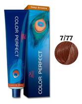 Wella Color Perfect 7-77 Louro Médio Marrom Intenso 60g