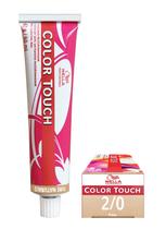 Wella Color Touch Tonalizante 2/0 Preto 60g Wella Color Touch Tonalizante 2/0 Preto 60g