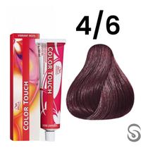 Wella Color Touch Tonalizante 4/6 Castanho Médio Violeta Vibrant Reds 60ml