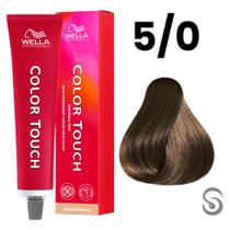 Wella Color Touch Tonalizante 5/0 Castanho Claro Pure Naturals 60ml