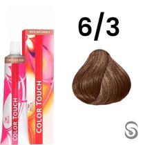 Wella Color Touch Tonalizante 6/3 Louro Escuro Dourado Rich Naturals 60ml Wella Color Touch Tonalizante 6/3 Louro Escuro Dourado Rich Naturals 60ml