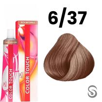 Wella Color Touch Tonalizante 6/37 Louro Escuro Dourado Marrom Rich Naturals 60ml
