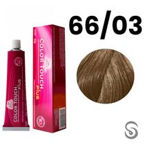 Wella Color Touch Tonalizante 66/03 Louro Escuro Intenso Natural Dourado Plus 60ml