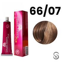 Wella Color Touch Tonalizante 66/07 Louro Escuro Intenso Natural Marrom Plus 60ml