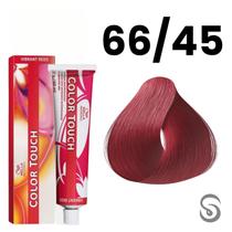 Wella Color Touch Tonalizante 66/45 Louro Escuro Intenso Vermelho Acaju Vibrant Reds 60ml Wella Color Touch Tonalizante 66/45 Louro Escuro Intenso Vermelho Acaju Vibrant Reds 60ml