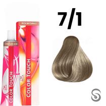 Wella Color Touch Tonalizante 7/1 Louro Médio Acinzentado Rich Naturals 60ml Wella Color Touch Tonalizante 7/1 Louro Médio Acinzentado Rich Naturals 60ml