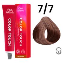 Wella Color Touch Tonalizante 7/7 Louro Médio Marrom Deep Browns 60ml