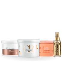 Wella Cronograma Fusion 500ml + Enrich 500ml + Oil 500ml + Oleo 100ml Wella Cronograma Fusion 500ml + Enrich 500ml + Oil 500ml + Oleo 100ml