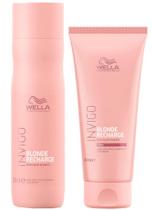 Wella Desamarelador Blonde Recharge Sha. 250ml e Cond. 200ml Wella Desamarelador Blonde Recharge Sha. 250ml e Cond. 200ml
