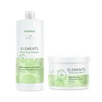 Wella Elements Shampoo 1000ml e Máscara 500ml