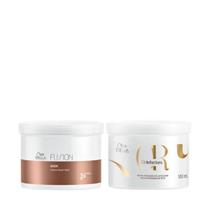 Wella Fusion Masc 500ml + Oil Reflections Masc 500ml Wella Fusion Masc 500ml + Oil Reflections Masc 500ml