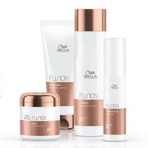 Wella Fusion - Sh 250ml + Cond 200ml + Máscara 150ml + Amino Wella Fusion - Sh 250ml + Cond 200ml + Máscara 150ml + Amino