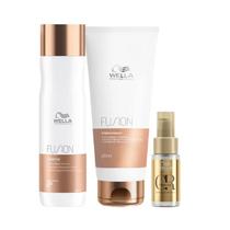 Wella Fusion Sh 250ml + Cond 200ml + Oleo 30ml