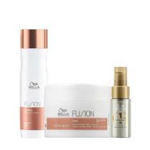 Wella Fusion Sh 250ml + Masc 150ml + Oleo Light 30ml Wella Fusion Sh 250ml + Masc 150ml + Oleo Light 30ml