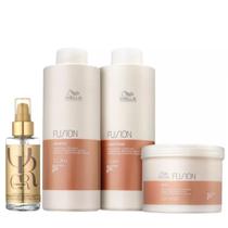 Wella Fusion Sha 1l Cond 1l Masc 500g Oil Reflections 100ml Wella Fusion Sha 1l Cond 1l Masc 500g Oil Reflections 100ml