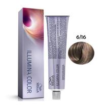 Wella Illumina Color 6-16 Louro Escuro Cinza Violeta 60g