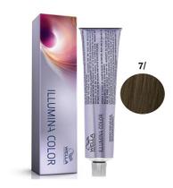 Wella Illumina Color 7 Coloração Louro Médio 60g