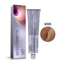 Wella Illumina Color 8-05 Louro Claro Natural Acaju 60g