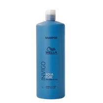 Wella Invigo Aqua Pure Shampoo Purificante 1L Limpeza Profunda Sem Ressecar Wella Invigo Aqua Pure Shampoo Purificante 1L Limpeza Profunda Sem Ressecar
