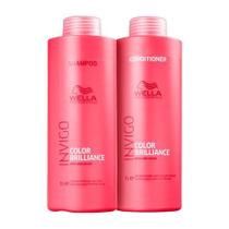 Wella Invigo Color Brilliance Shampoo 1 Litro e Condicionador 1 Litro