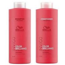 Wella Invigo Color Brilliance Shampoo 1l+ Condicionador 1 L