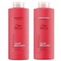 Wella Invigo Color Brilliance Shampoo 1l+ Condicionador 1 L