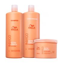 Wella Invigo Nutri Enrich Kit Sh 1L + Cond 1L + Másc 500ml Wella Invigo Nutri Enrich Kit Sh 1L + Cond 1L + Másc 500ml