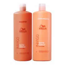 Wella Invigo Nutri-Enrich Shampoo 1000ml e Condicionador 1000ml