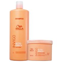 Wella Invigo Nutri-Enrich Shampoo 1000ml + Máscara 500g + Válvula Wella Invigo Nutri-Enrich Shampoo 1000ml + Máscara 500g + Válvula