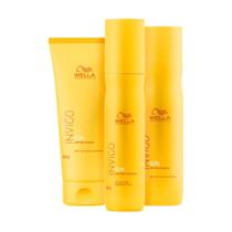 Wella Invigo Sun Kit - Shampoo + Condicionador + Leave In