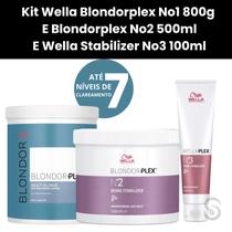 Wella Kit Blondorplex Nº1 e Nº2 + Stabilizer 100ml (3 itens)
