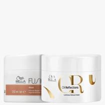 Wella Kit Fusion Oil Reflection Duo Mask (2 Produtos)