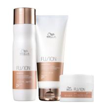 Wella Kit Fusion Tratament Profissional Trio (3 Produtos)
