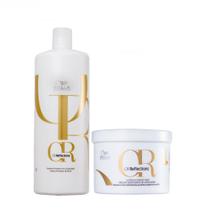 Wella Kit Oil Reflections Shampoo 1000ml + Mascara 500ML Wella Kit Oil Reflections Shampoo 1000ml + Mascara 500ML