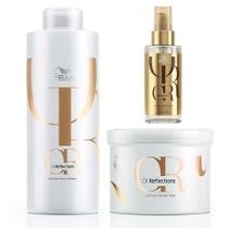 Wella - Kit Shampoo 1L + Mascara 500G + Oleo Oil Reflections 100mL