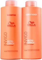 Wella - Nutri Enrich - Kit Shampoo 1 L + Condicionador 1 L