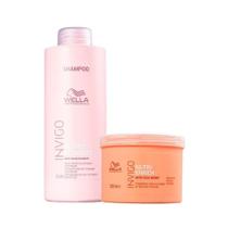Wella Nutri-Enrich Máscara 500ml + Shampoo Blonde Recharge 1000ml Wella Nutri-Enrich Máscara 500ml + Shampoo Blonde Recharge 1000ml
