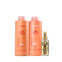 Wella Nutri-Enrich Sh 1000ml + Cond 1000ml + Oleo 100ml