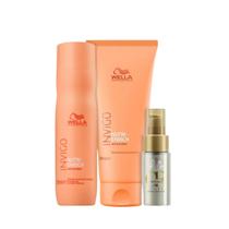 Wella Nutri-Enrich Sh 250ml + Cond 200ml + Oleo Light 30ml