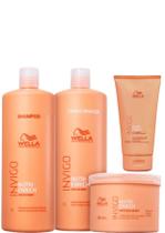 Wella Nutri-Enrich Shampoo e Condicionador 1L + Máscara 500ml + Warm Express Mask 150ml