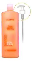 Wella Nutri Enrich Shampoo Seco Ressecado Opacos Salão Lavatório Litro 1l Valvulas Pump