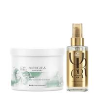 Wella Nutricurls Masc 500ml + Oleo 100ml Wella Nutricurls Masc 500ml + Oleo 100ml