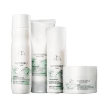 Wella Nutricurls Sh 250ml + Cond 200ml + Masc 150ml + Leave-in 150ml