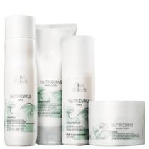 Wella Nutricurls Sh 250ml + Cond 200ml + Masc 150ml + Leave-in 150ml Wella Nutricurls Sh 250ml + Cond 200ml + Masc 150ml + Leave-in 150ml