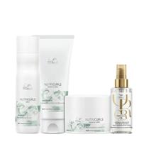 Wella Nutricurls Sh 250ml + Cond 200ml + Masc 150ml + Oleo Light 100ml