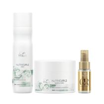 Wella Nutricurls Sh 250ml + Masc 150ml + Oleo 30ml