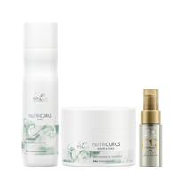 Wella Nutricurls Sh 250ml + Masc 150ml + Oleo Light 30ml