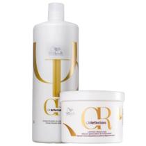 Wella Oil Reflections Kit Shampoo 1 Litro + Máscara 500g Wella Oil Reflections Kit Shampoo 1 Litro + Máscara 500g