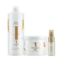 Wella Oil Reflections Sh 1000ml + Masc 500ml + Oleo Light 30ml