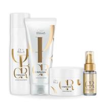 Wella Oil Reflections Sh 250ml + Cond 200ml + Masc 150ml + Oleo 30ml